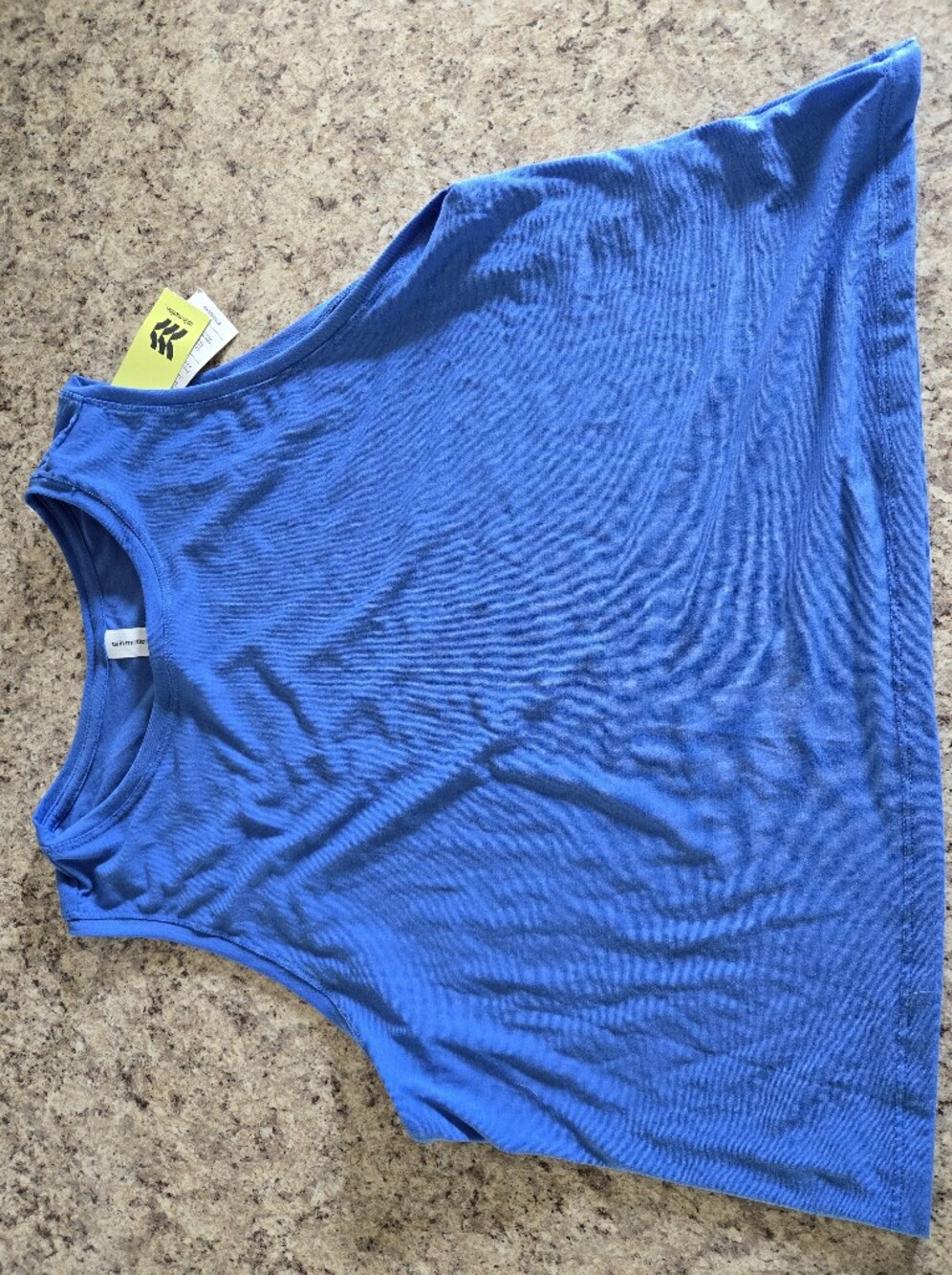 NWT ALL IN MOTION BEYOND EASE MUSCLE TANK, XL, BLUE